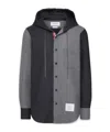 Thom Browne Hooded Shirt Jacket