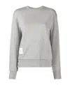 Thom Browne Rwb Stripe Cotton Sweatshirt