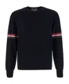 Thom Browne Rwb Armbands In Black