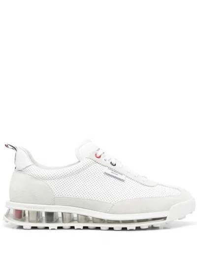 Thom Browne Sneakers Mit Rwb-streifen In White