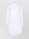 Thom Browne Oxford Cotton Mini Shirt Dress