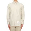 Thom Browne Rwb Stripe Slim-fit Shirt In White