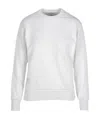 Thom Browne Women's Striped Crewneck Sweatshirt In White