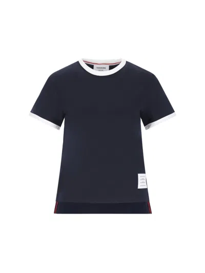 Thom Browne T-shirts And Polos In Blue