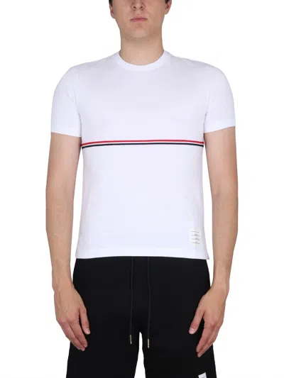 THOM BROWNE RWB STRIPE T-SHIRT