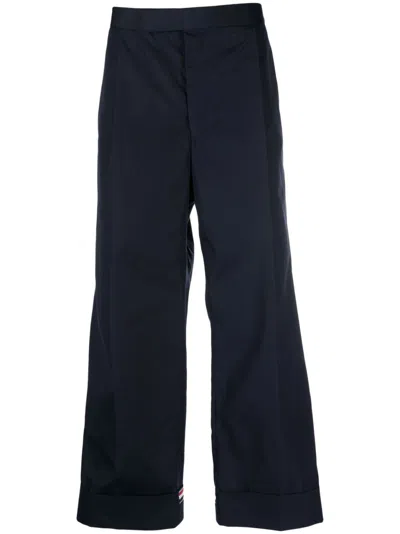 THOM BROWNE RWB-STRIPE TAILORED TROUSERS