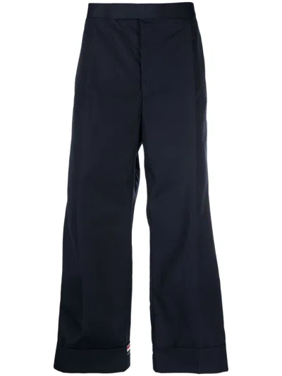 THOM BROWNE RWB-STRIPE TAILORED TROUSERS