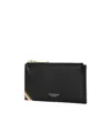 Thom Browne Rwb Stripe Wallet In Black