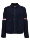 THOM BROWNE RWB STRIPED SHIRT JACKET