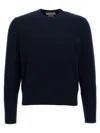 Thom Browne Wool Piqué Crewneck Pullover In Multi