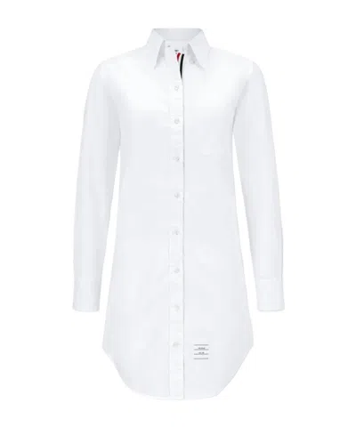 THOM BROWNE THOM BROWNE BUTTON-DOWN SHIRT DRESS