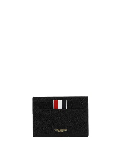 Thom Browne Rwb Wallets & Card Holders In Black