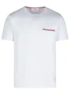 Thom Browne Pocket Tee In White