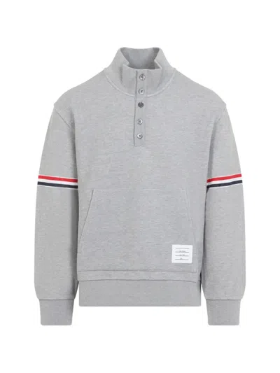 THOM BROWNE RWB-STRIPE SWEATSHIRT