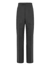 Thom Browne Sartorial Pants In Lana Grigia  In Black