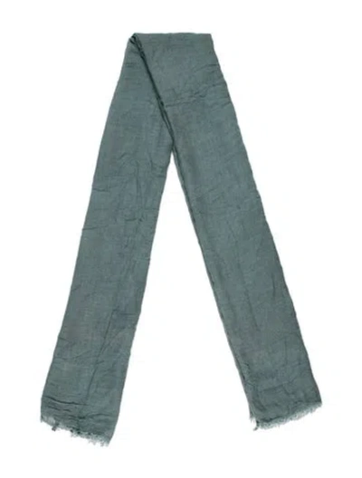 Pre-owned Thom Browne Scarf In Blue