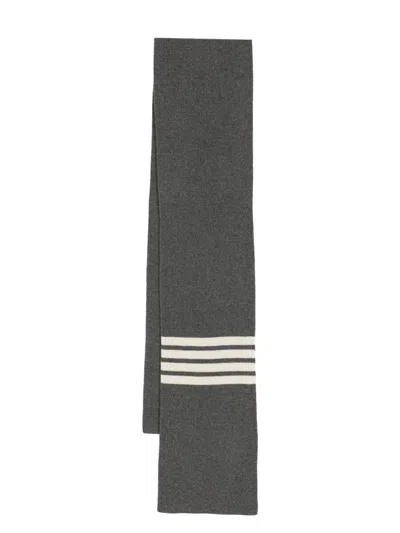Thom Browne Scarfs In Gray