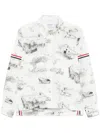 Thom Browne Scenic Toile-print Cotton Shirt In White