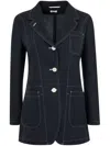 Thom Browne School Uniform Jacket In 415 Navy