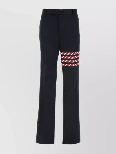 THOM BROWNE SEAMED 4-BAR UNCONSTRUCTED TROUSERS