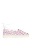 Thom Browne Seersucker Cotton Espadrilles In Multicolour