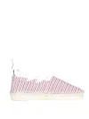 Thom Browne Seersucker Cotton Espadrilles In Multicolour