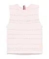 Thom Browne Seersucker Cotton Vest