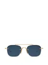 Thom Browne Semi-rimless Pilot Sunglasses In Multi