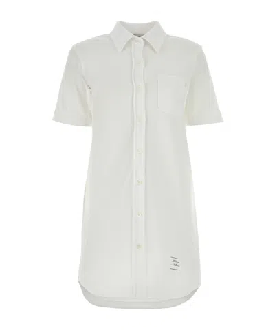 THOM BROWNE THOM BROWNE SEQUIN DETAILED SHIRT DRESSS