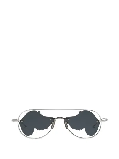 Thom Browne Shaped-lenses Pilot Sunglasses In Multi