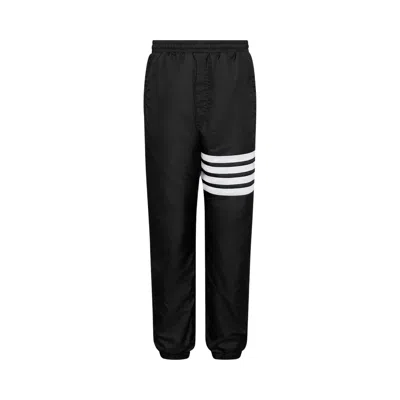 Pre-owned Thom Browne Shiny Ripstop Track Pant 'black' | Men's Size 2