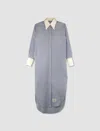 Thom Browne Chemisier Dress In Blu