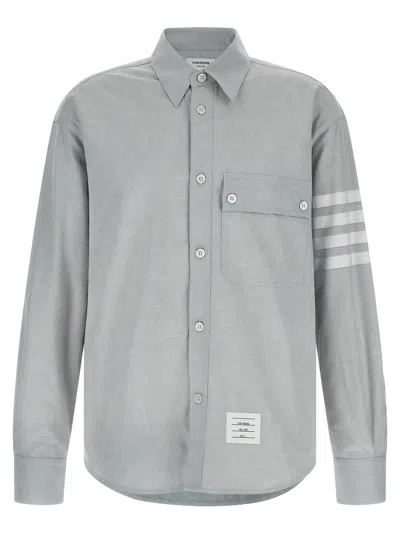 Thom Browne Shirt In Gray