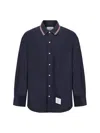 Thom Browne Rwb Shirt And Blouse In Navy