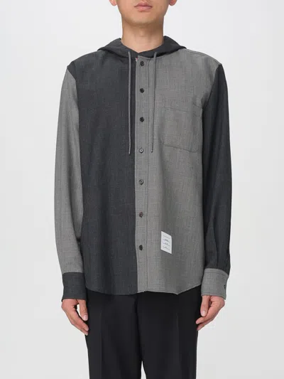 THOM BROWNE JACKET THOM BROWNE MEN COLOR GREY,H13032020