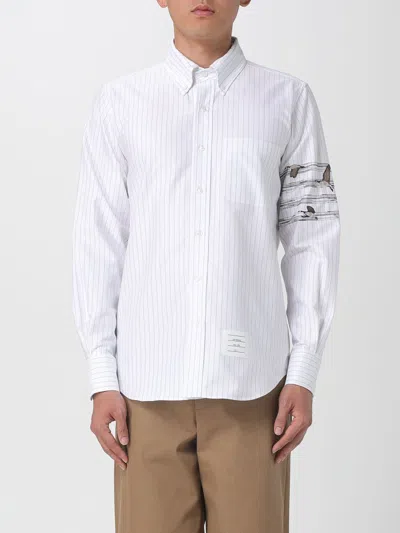 THOM BROWNE SHIRT THOM BROWNE MEN COLOR GREY,H18285020