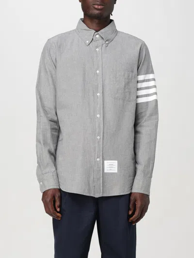 THOM BROWNE SHIRT THOM BROWNE MEN COLOR GREY,F71348020