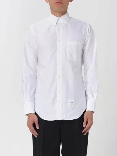 THOM BROWNE SHIRT THOM BROWNE MEN COLOR WHITE,H13285001