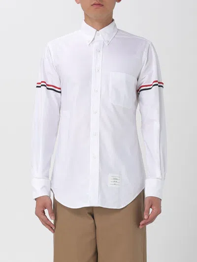 THOM BROWNE SHIRT THOM BROWNE MEN COLOR WHITE,H18277001