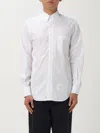 Thom Browne Long-sleeve Button-down Oxford Shirt In White