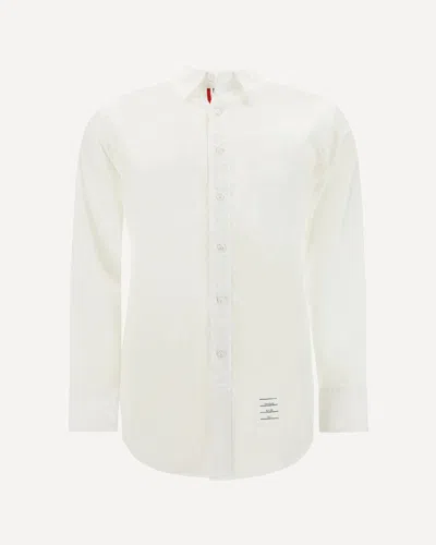 Thom Browne Cotton Button-front Shirt In White