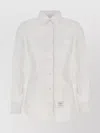 Thom Browne Shirt With Back Loop Detail And Chest Pocket