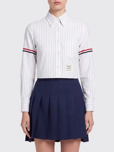 Thom Browne Shirt Woman Color White In Yellow