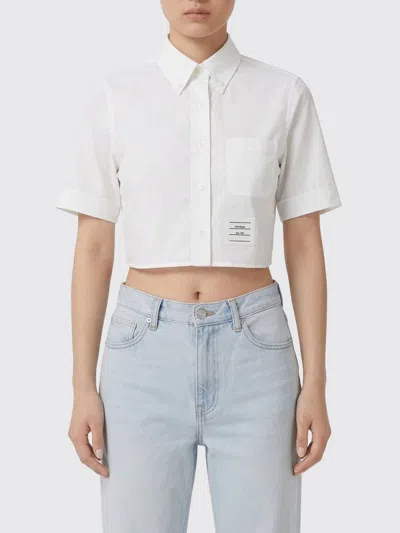 Thom Browne シャツ  レディース カラー ホワイト In Gray