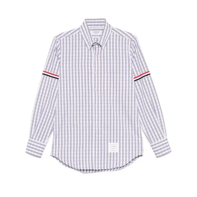 Thom Browne Shirts In Gray