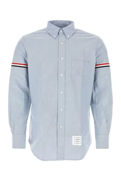 Thom Browne Blue Armbands Shirt