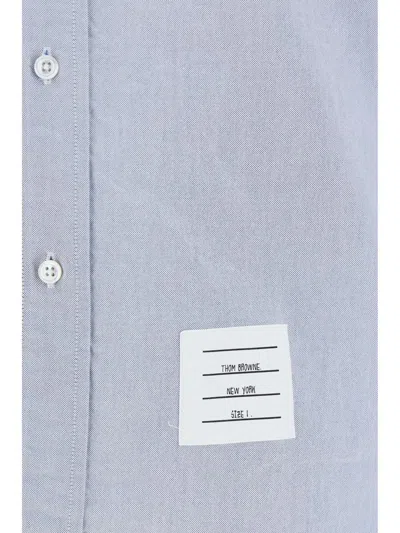 Thom Browne Oversized Ls Shirt In White