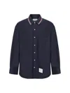 Thom Browne Rwb Shirt And Blouse In Blue