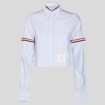 Thom Browne Shirts Blue And Green