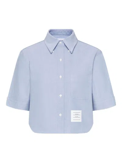Thom Browne Shirts Clear Blue